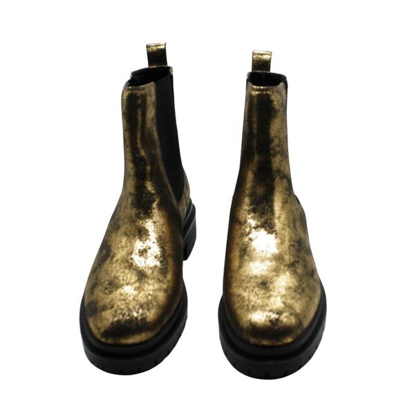 Corinne Womens Leather Ankle Booties - Picture 6 of 9